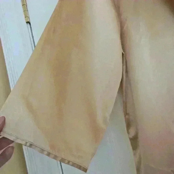 Vintage vanity fair gold robe size  medium - Picture 8 of 9